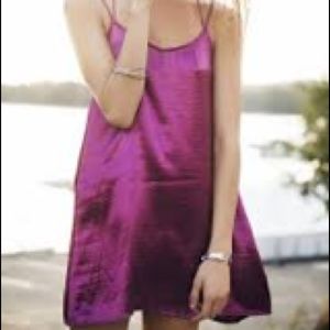 Motel Rocks Pink Slip Dress